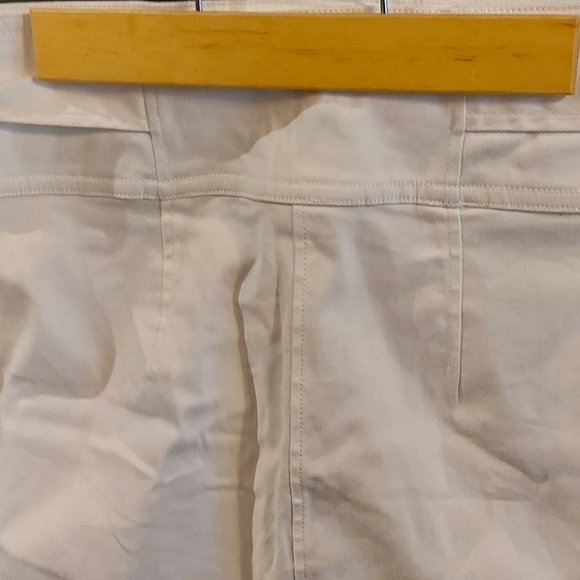 White Shinestar Mini Skirt Small - Picture 8 of 10